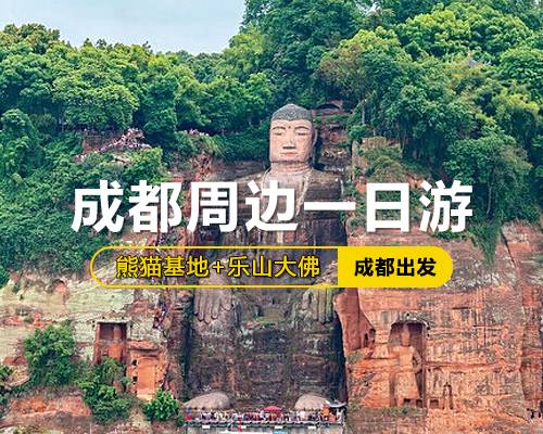 熊貓基地+樂山大佛一日游，純玩團(tuán)休閑游、高性價(jià)比、成都三環(huán)內(nèi)包接